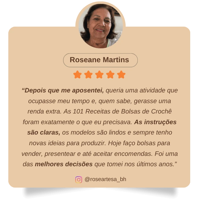 Depoimento WhatsApp 2 sobre os modelos e receitas